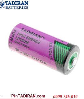 Tadiran SL-861; Pin nuôi nguồn Tadiran SL-861 lithium 3.6v 2/3AA 1600mAh (14.7mmx33.5mm)